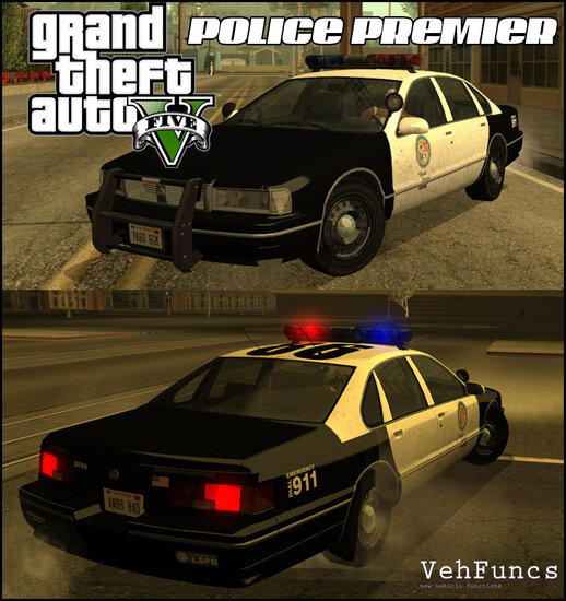 GTA V Declasse Police Premier