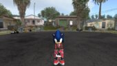Super Smash Bros Brawl Custom Brawlified Racing Suit Sonic SA2