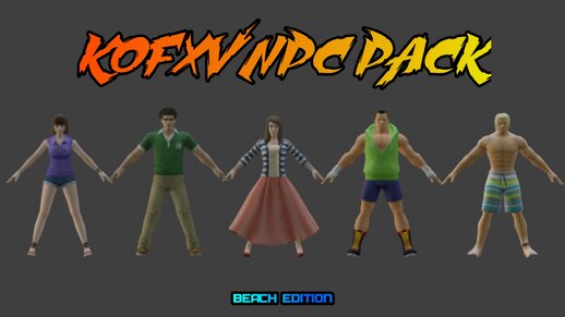 KOFXV NPC Pack (Beach NPC)