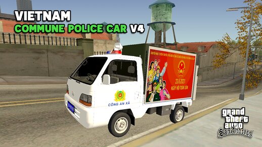 Vietnamese Commune Police Car V4 - Xe Công An Xã Việt Nam V4