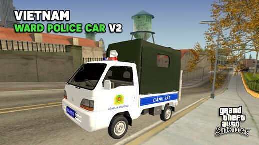 Vietnamese Ward Police Car V2 - Xe Công An Phường Việt Nam V2