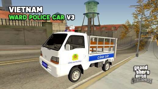 Vietnamese Ward Police Car V3 - Xe Công An Phường Việt Nam V3