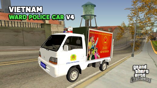 Vietnamese Ward Police Car V4 - Xe Công An Phường Việt Nam V4