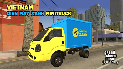 Dien May Xanh Mini Truck - Xe Tải Điện Máy Xanh Việt Nam