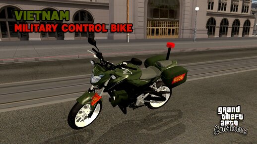 Vietnamese Military Control Bike - Xe Máy Kiểm Soát Quân Sự Việt Nam