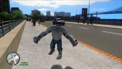 Grey Hulk Retexture