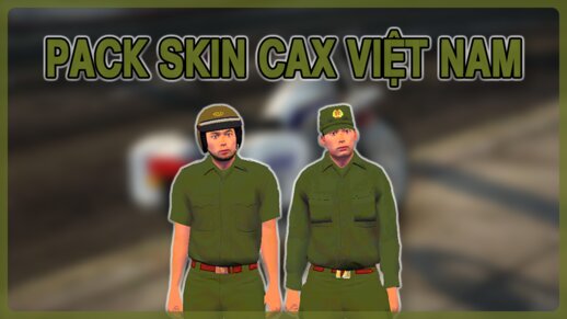 Vietnamese Commune Police Skin Pack - Pack Skin Công An Xã Việt Nam