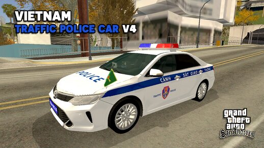 Vietnamese Traffic Police Car V4 - Xe CSGT Việt Nam V4