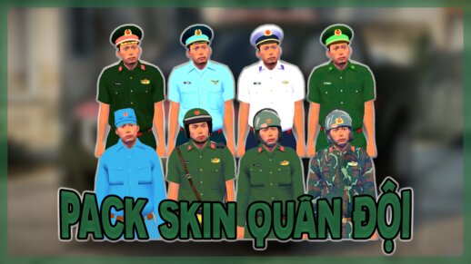 Vietnamese People's Army Skin Pack - Pack Skin Quân Đội Nhân Dân Việt Nam