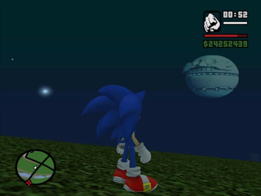 Death Egg Moon From Sonic Generations