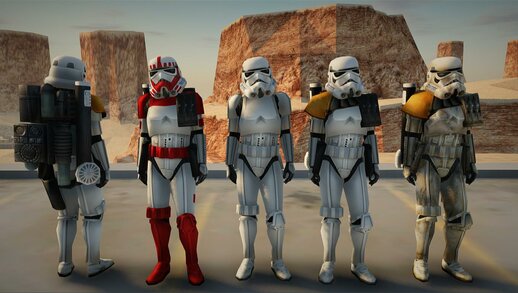 Star Wars - Stormtrooper Skin Pack