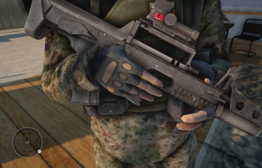 Russia A-91M Bullpup Assault Rifle