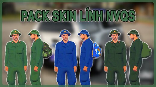 Vietnamese Military Conscript Skin Pack - Pack Skin Lính Nghĩa Vụ Quân Sự Việt Nam