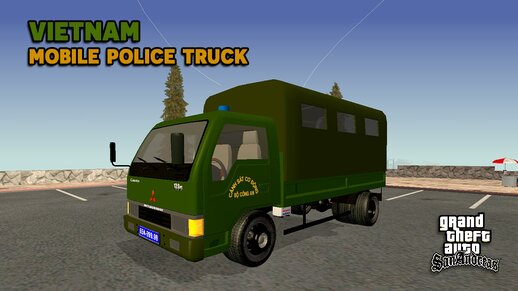 Vietnamese Mobile Police Truck - Xe Tải Cảnh Sát Cơ Động Việt Nam