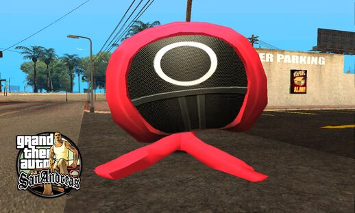 Squid Game Guard Big head with Paws