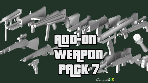 Add-On Weapon Pack 7 (SA style)