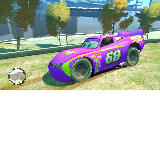 Lightning McQueen Manny Flywheel Skin