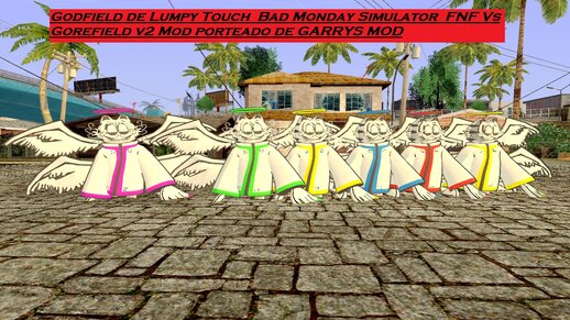 GTA San Andreas Godfield de Lumpy Touch Bad Monday Simulator FNF Vs ...