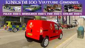 Peugeot Bipper Royal Mail AA Recovery Vans