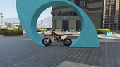 Honda CRF Geico graphic kit for the kx450f by RKDM