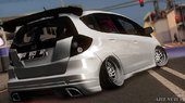 2009 Honda Fit hellaflush