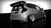 2009 Honda Fit hellaflush