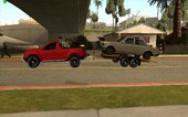 Dacia Duster Pick-up and Trailer
