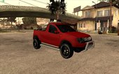 Dacia Duster Pick-up and Trailer