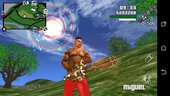 GTA V Minigun Golden Only dff