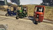 Sri Lankan 3 Wheeler (Enhanced Tuk Tuk) - ත්රී රෝද රථය
