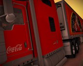 Kenworth W900 + Trailer Coca Cola Pack