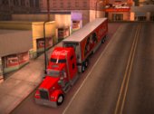 Kenworth W900 + Trailer Coca Cola Pack