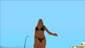 GTA V Beach Girl