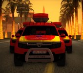 2010 Dacia Duster - Pompierii