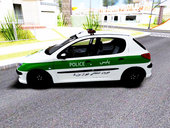 Peugeot 206 Iranian Police