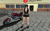 SODC7 Misa Asagi Short Leather Suit