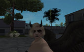 GTA Online Skin Ramdon Female Rubia Halloween Dress Maleficent