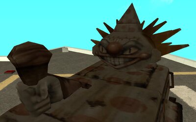 Sweet Tooth from Twisted Metal: Black