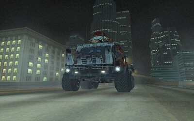 Dark Tooth (combat version) from Twisted Metal: Head On (PSP)