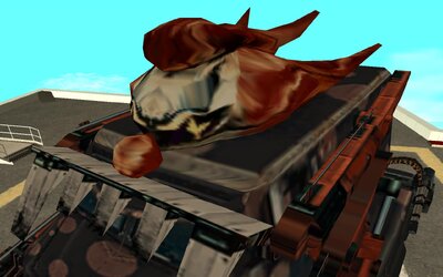 Dark Tooth (combat version) from Twisted Metal: Head On (PSP)