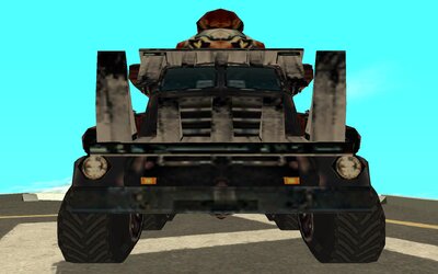 Dark Tooth (combat version) from Twisted Metal: Head On (PSP)