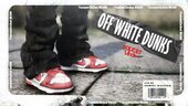 OFF WHITE X NIKE SB DUNK LOW