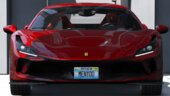 2020 Ferrari F8 Tributo [Add-On | Template]
