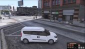 2020 Fiat Doblo Maxi Unmarked Turkish Police