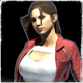 Zoey de Left 4 Dead 2 con cuerpo de Suiko de One Punch Man CON MOVIMIENTO EN LOS SENOS Mod porteado de Left 4 Dead 2