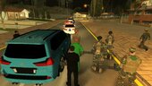 Convoi protection ou escorte du president CJ V.2