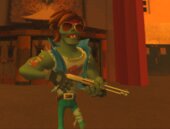 80s Action Hero Zombie from PvZ Battle for Neighborville