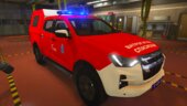 Isuzu D-Max: Vatrogasci Spasioci - Sektor za vanredne situacije | Fire department of Serbia [Replace | ELS]