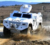 Milos M16: UN - Centar za mirovne operacije, Vojska Srbije | Serbian Army, United Nations peacekeeping vehicle [Replace | ELS]