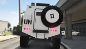Milos M16: UN - Centar za mirovne operacije, Vojska Srbije | Serbian Army, United Nations peacekeeping vehicle [Replace | ELS]